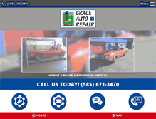 Tablet Screenshot of graceautorepair.com